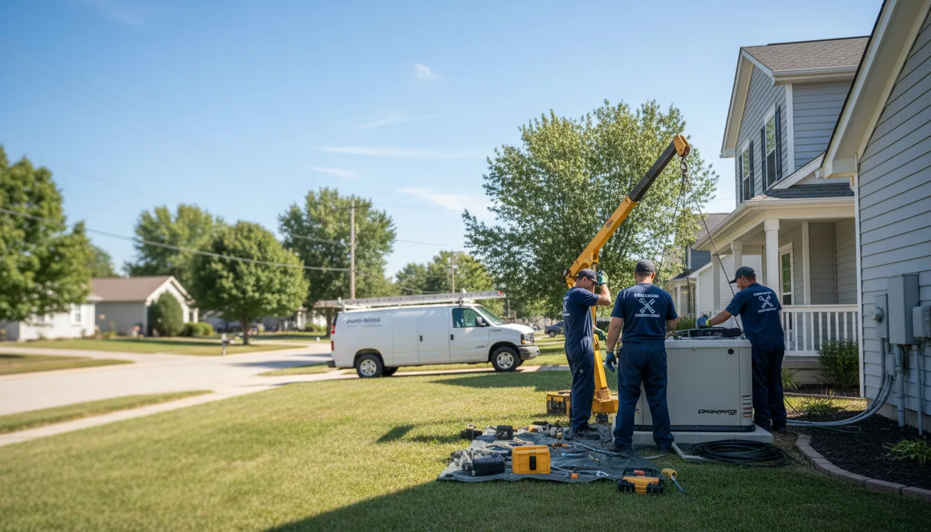 Generator Installation in Caledonia, MI near me
